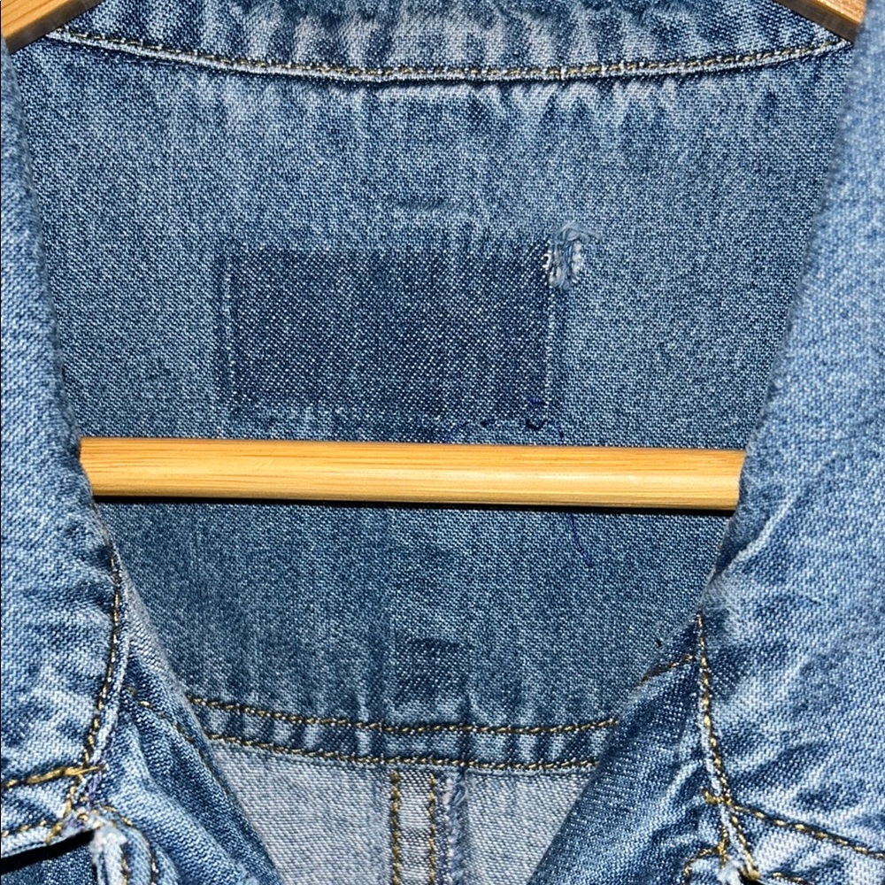 Willow Ridge Denim Jacket With Patchwork Design, … - image 4